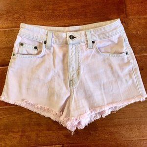 CARMAR pink denim shorts
